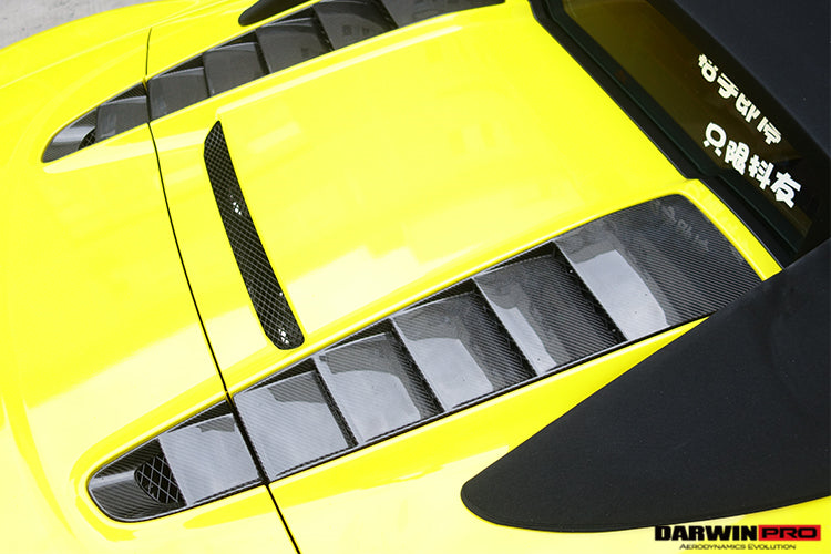 2010-2012 Audi R8 Spyder Trunk Scoop - DarwinPRO Aerodynamics