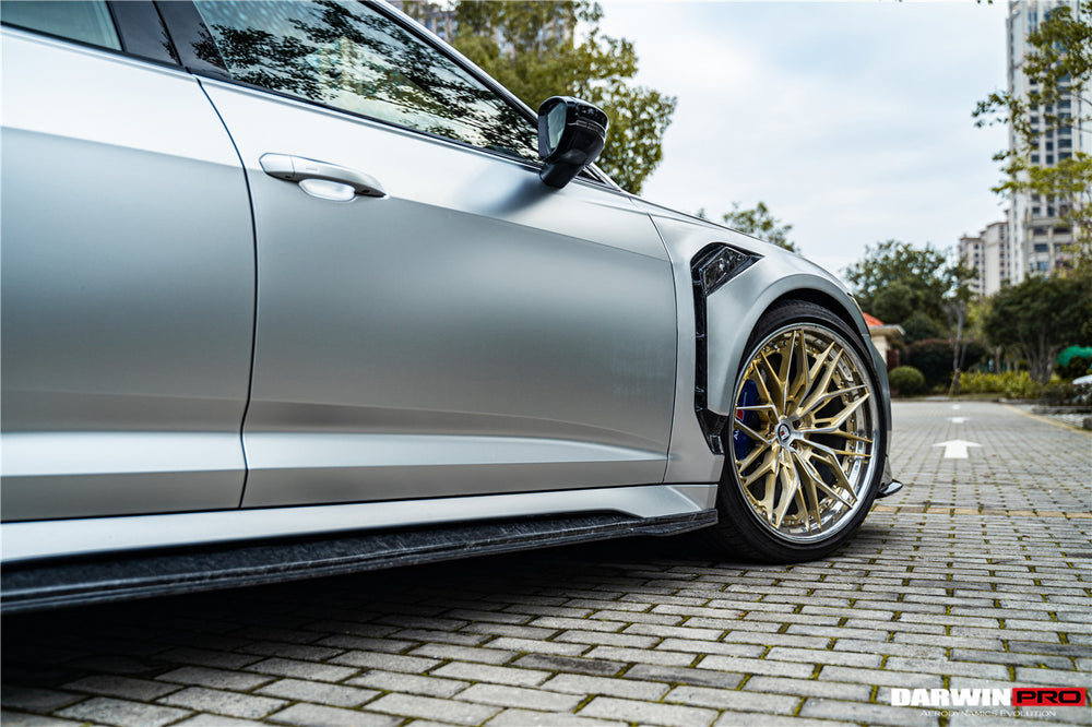2019-2023 Audi RS6 Avant C8 IMP Performance Side Skirts - DarwinPRO Aerodynamics