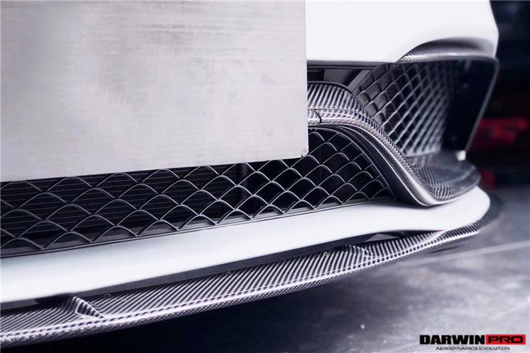 2015-2021 Mercedes Benz W205 C63/S AMG Carbon Fiber Front Canards - DarwinPRO Aerodynamics