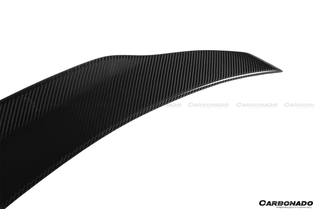 2015-2021 Mercedes Benz C-Class W205 Coupe PS Style Trunk Spoiler - Carbonado