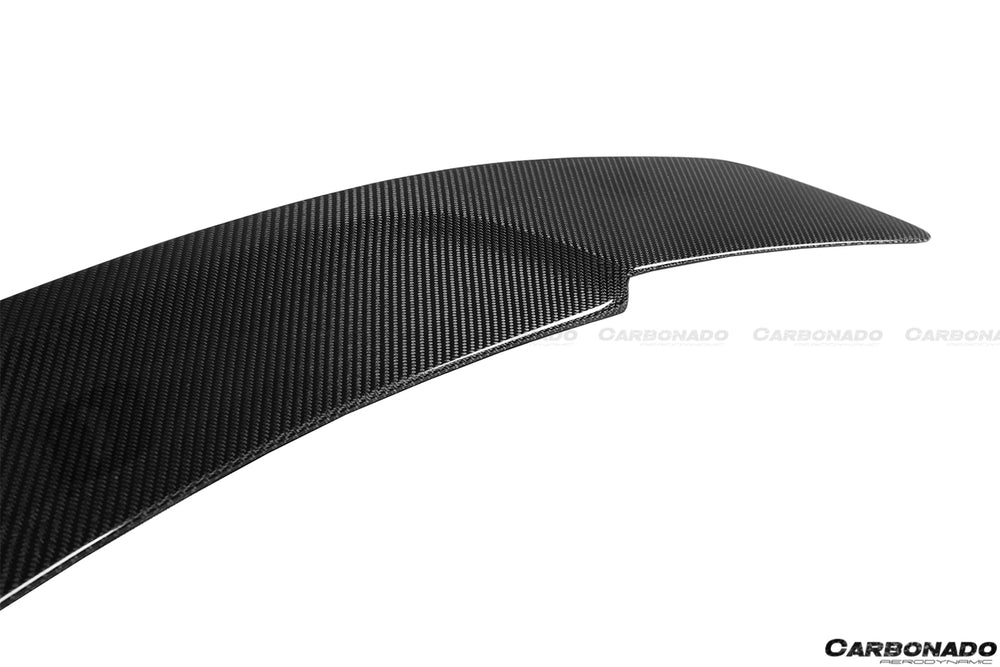 2015-2021 Mercedes Benz C-Class W205 Sedan RT-II Style Trunk Spoiler - Carbonado