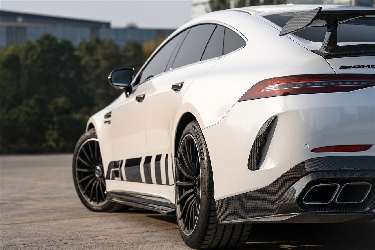 2019+ Mercedes Benz AMG GT63 S 4Door Coupe X290 Carbon Fiber Rear