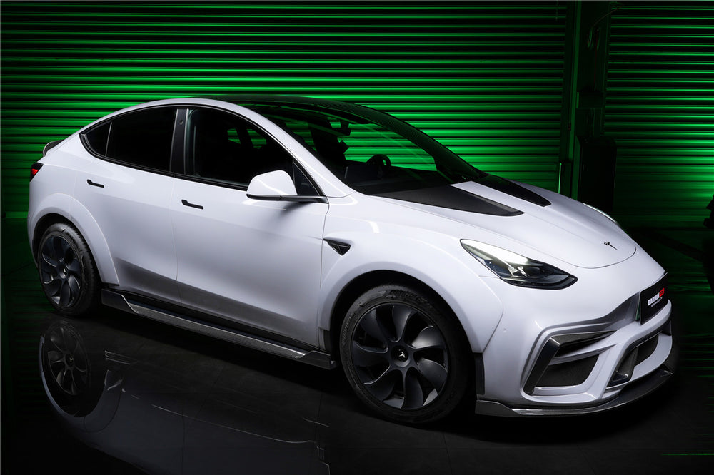 2020-2023 Tesla Model Y IMPII Performance Carbon Fiber Side Skirts