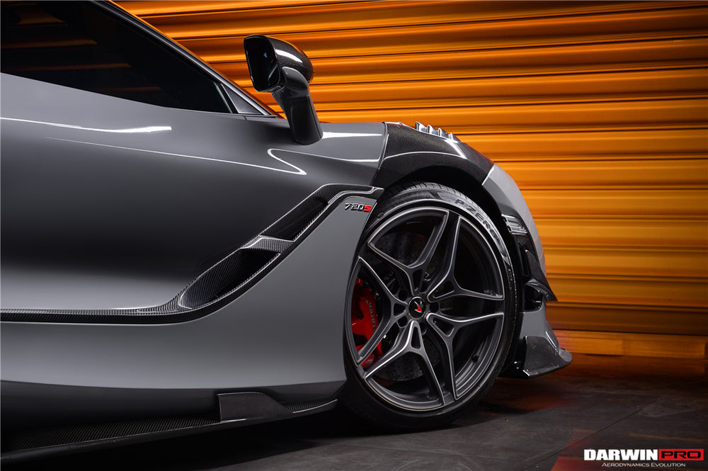 2017-2021 McLaren 720s Se²NWB Style Carbon Fiber Fender - DarwinPRO Aerodynamics