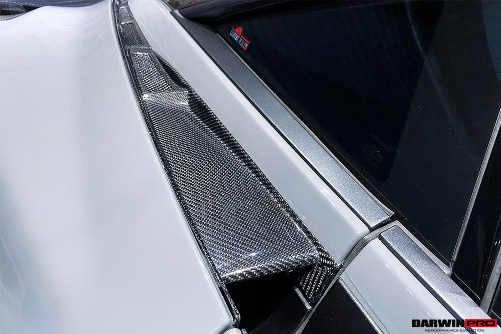 2017-2021 McLaren 720s Carbon Fiber Engine Hood Side Air Intake Vents - DarwinPRO Aerodynamics