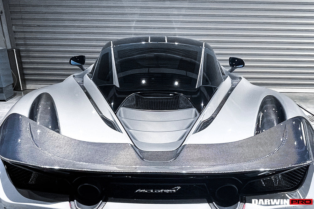 2017-2021 McLaren 720s Carbon Fiber Engine Hood Side Air Intake Vents - DarwinPRO Aerodynamics