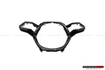  2015-2022 Lamborghini Huracan LP610/LP580 Autoclave Carbon Fiber Center Steering Wheel Trim - DarwinPRO Aerodynamics 