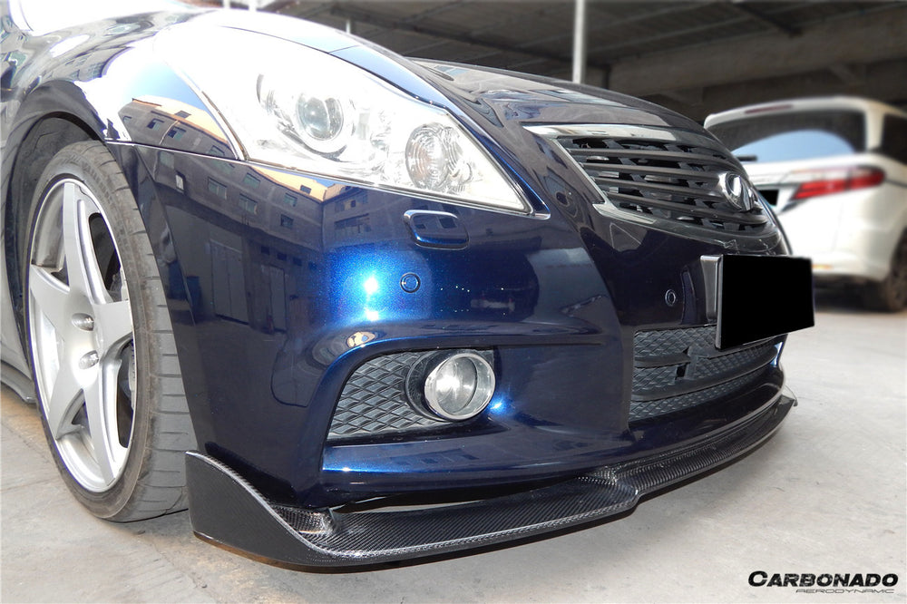 2010-2013 Infiniti G25/G37 Sedan EU Style Front Bumper - Carbonado