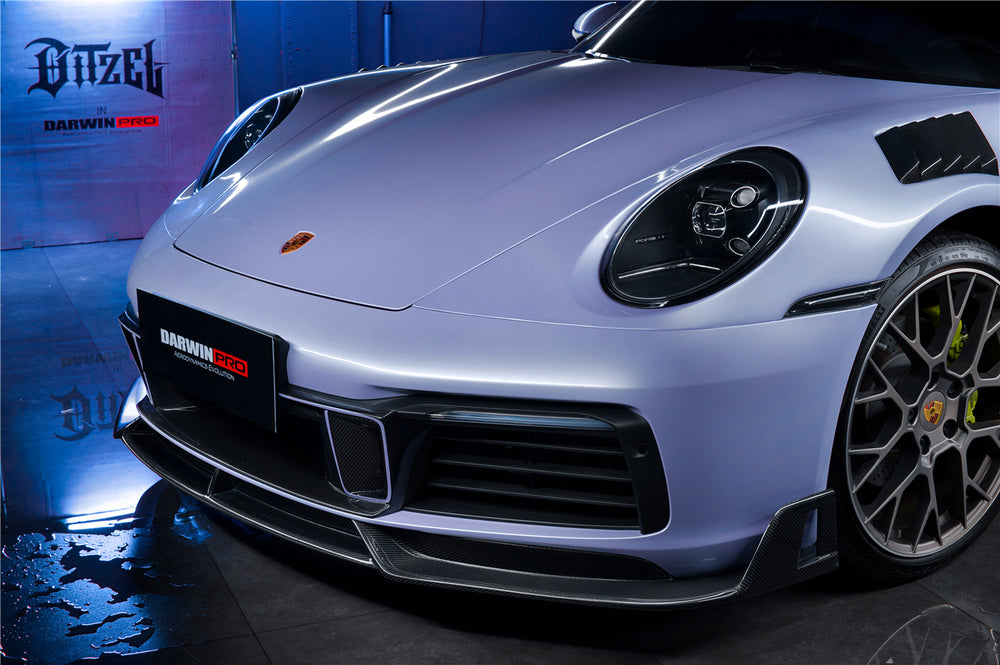 2019-2021 Porsche 911 992 Carrera/Targa S/4/4S BKSS Style Front Lip - DarwinPRO Aerodynamics