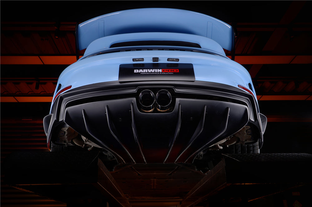 2019-2023 Porsche 911 992 Carrera/S/4/4S/Targa/Cabriolet GT3 Style Rear Bumper - DarwinPRO Aerodynamics