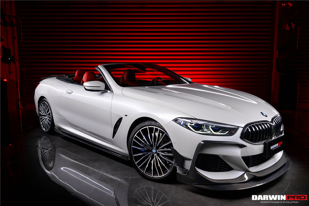 2018-2022 BMW 8 Series G14 Convertible/G15 Coupe/G16 4DR-Gran Coupe 840/850 IMP Performance Carbon Fiber Front Lip - DarwinPRO Aerodynamics