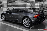  2019-2022 Lamborghini Huracan EVO Coupe Performante Style Carbon Trunk Spoiler and Engine Hood - DarwinPRO Aerodynamics 