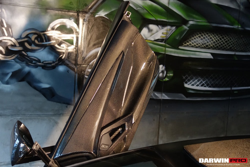 2011-2016 Lamborghini Aventador LP700 LP740 Coupe Carbon Fiber Inner Door Replace - DarwinPRO Aerodynamics