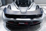  2017-2021 McLaren 720s Dry Carbon Fiber Rear Bumper Upper Exhaust Valance Panel - DarwinPRO Aerodynamics 
