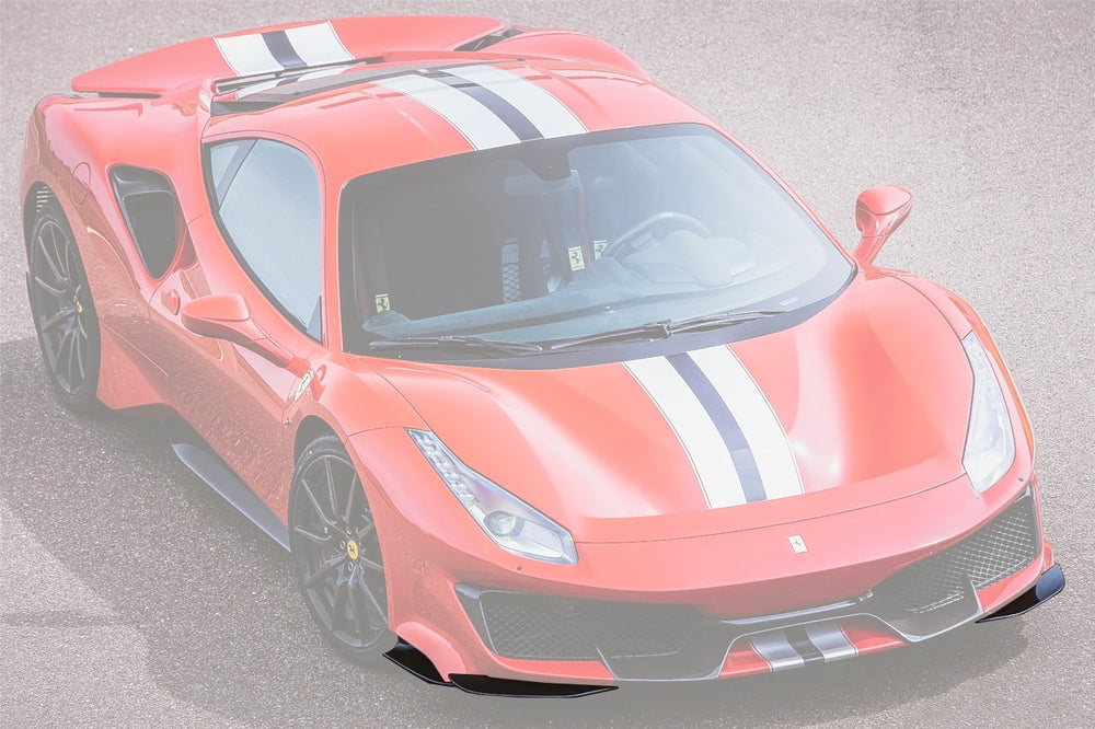 Ferrari Splitter Ferrari 488 Pista