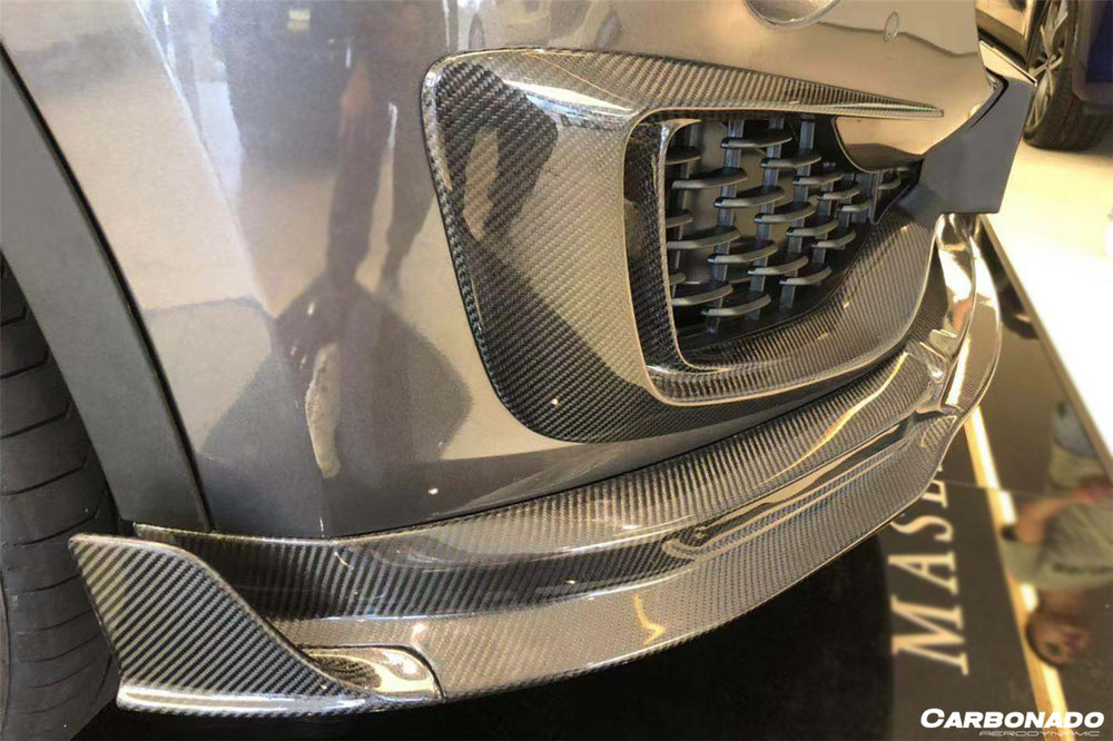 2017-2022 Maserati Levante Modena/GT OD Style Front Bumper Vents Trims - Carbonado