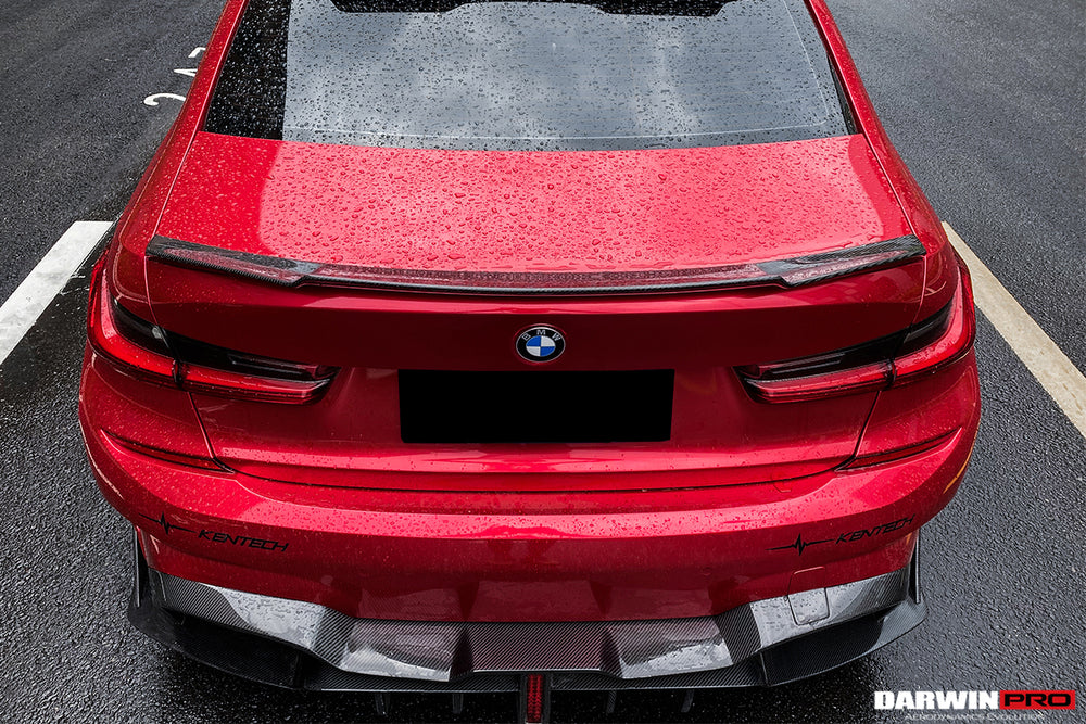 2019-2021 BMW 3 Series G20/G28 BKSS Style Carbon Fiber Trunk Spoiler - DarwinPRO Aerodynamics