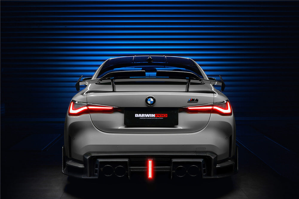 2021-UP BMW M4 G82 & 4 Series G22 BKSSII Style Carbon Fiber Trunk Spoiler - DarwinPRO Aerodynamics