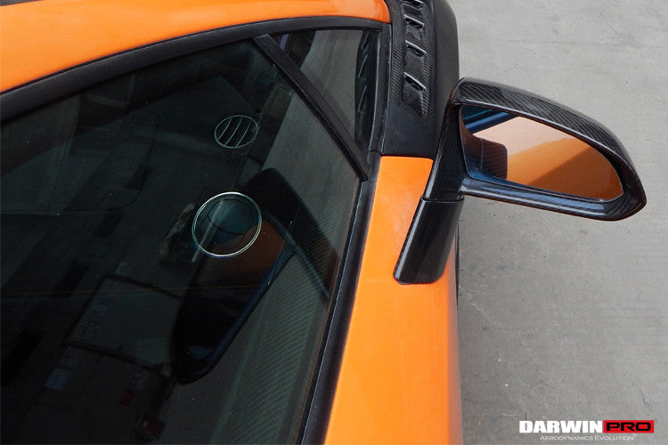2009-2014 Lamborghini Gallardo Mirror Cover Replacement - DarwinPRO Aerodynamics
