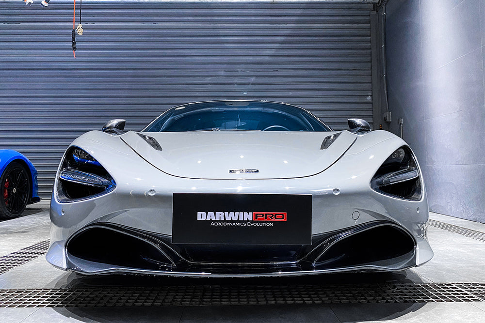 2017-2020 McLaren 720s Carbon Fiber Hood Replacement - DarwinPRO Aerodynamics