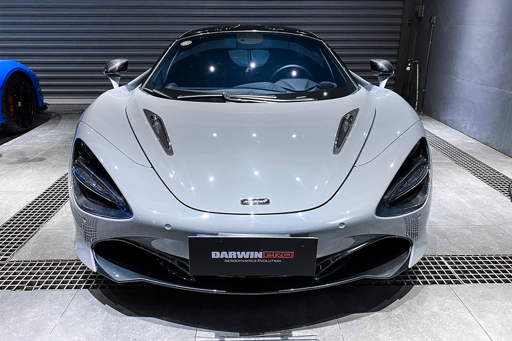 2017-2020 McLaren 720s Carbon Fiber Hood Replacement - DarwinPRO Aerodynamics