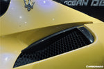  2020-UP Maserati MC20 NVT Style Dry Carbon Fiber Quarter Panel Side Vent Scoops - DarwinPRO Aerodynamics 