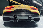  2020-UP Maserati MC20 OE Dry Carbon Fiber Rear Lip Diffuser 