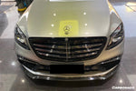  2017-2020 Mercedes Benz S63 W222 Sedan MSY Style Front Lip - Carbonado 
