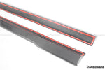  2021-UP Mercedes Benz S Class W223 Sedan MSY Style Side Skirts (Long Model) - Carbonado 