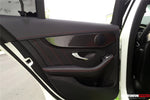  2015-2021 Mercedes Benz W205 C Class GLC X253 Carbon Fiber Interior Door Handle Cover Trim - DarwinPRO Aerodynamics 