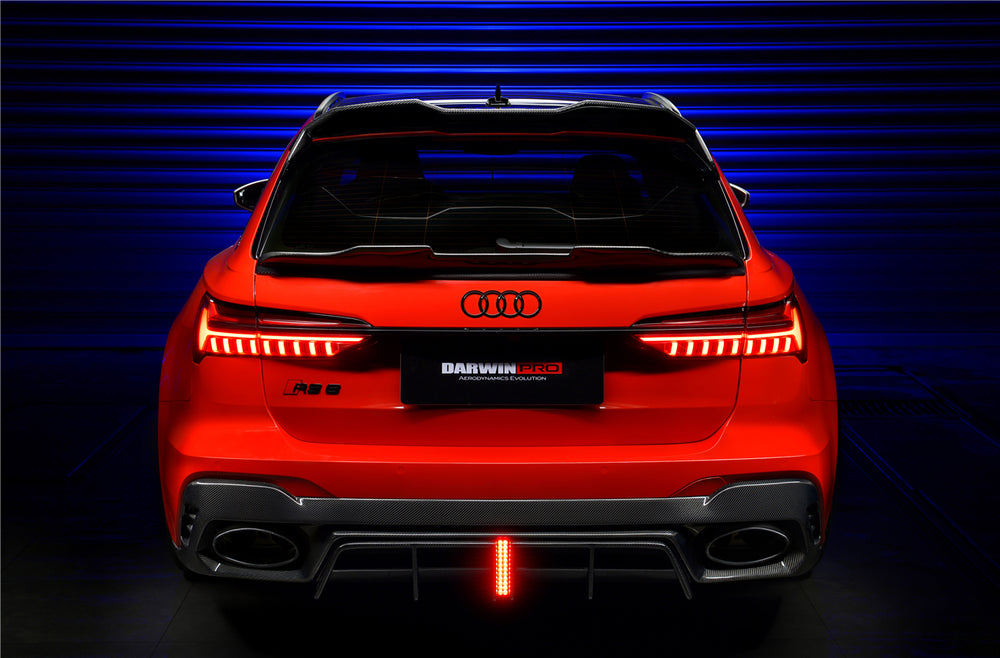 2019-2023 Audi RS6 Avant C8 IMP Performance Carbon Fiber Middle Spoiler