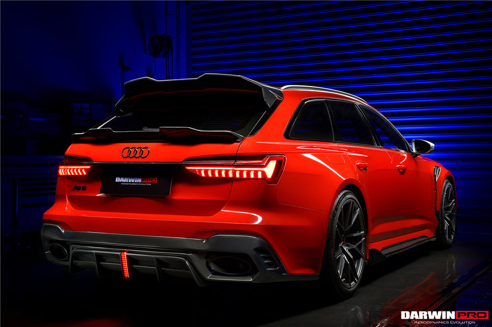 Kohlefaser Material Auto Spoiler Heckspoiler für Audi A6 C8