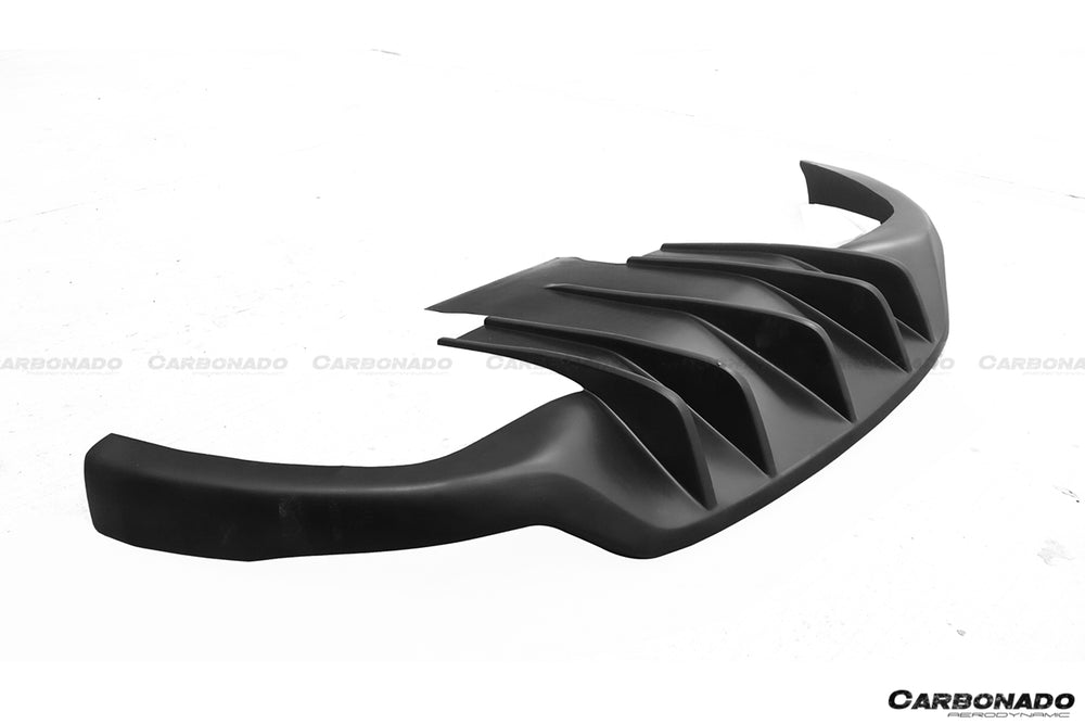 2008-2013 Maserati GranTurismo MC Style Carbon Fiber Rear Diffuser - Carbonado