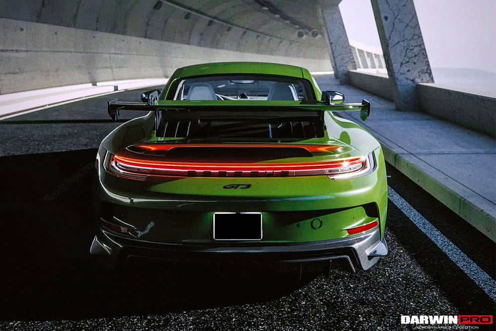 2019-2023 Porsche 911 992 Carrera/S/4S GT3 Style Trunk Spoiler Wing - DarwinPRO Aerodynamics