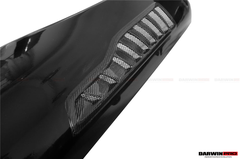 2015-2021 Mercedes Benz AMG GT/GTS/GTC/GTR BK Style Partial Carbon Fiber Front Fender - DarwinPRO Aerodynamics