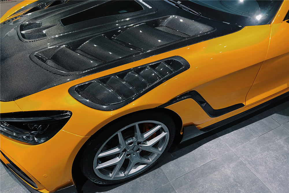 2015-2021 Mercedes Benz AMG GT/GTS/GTC IMPII Performance Part Carbon Fiber Front Fender - DarwinPRO Aerodynamics