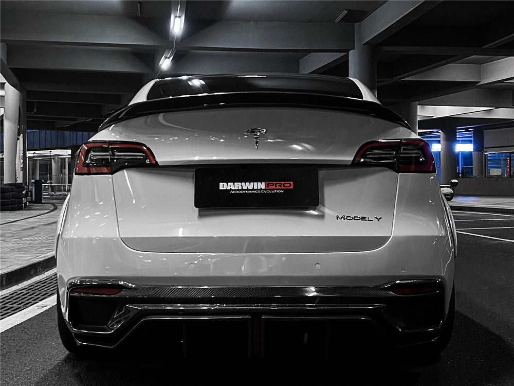 2020-2023 Tesla Model Y IMP Performance Carbon Fiber Rear Bumper - DarwinPRO Aerodynamics