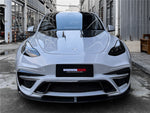  2020-2022 Tesla Model Y IMP Performance Carbon Fiber Front Bumper - DarwinPRO Aerodynamics 