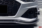 2020-2021 Audi RS4 B9.5 BKSS Style Front Canards - DarwinPRO Aerodynamics 