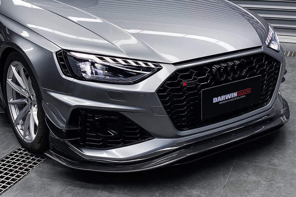 2020-2021 Audi RS4 B9.5 BKSS Style Front Canards - DarwinPRO Aerodynamics