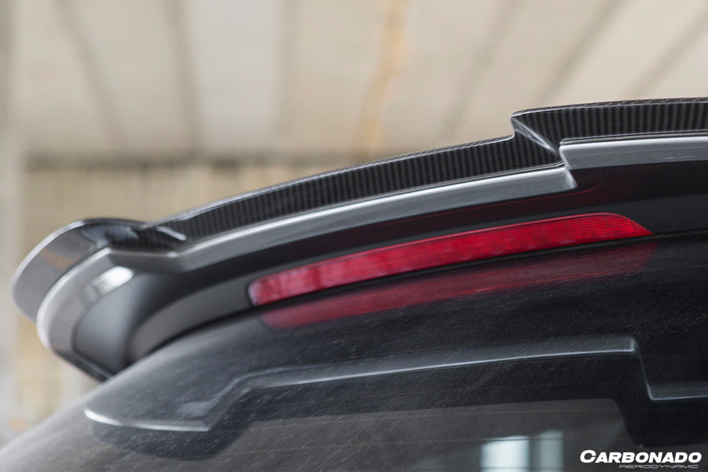 2013-2018 Audi RS6 Avant MN Style Carbon Fiber Roof Spoiler - Carbonado