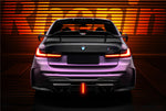  2021-UP BMW M3 G80 BKSSII Style Rear Bumper W/ Exhaust Tips 