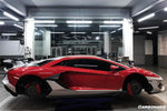  2011-2021 Lamborghini Aventador LP700 LP740 LP750 Coupe/Roadster SVJ Style Part Dry Carbon Fiber Side Skirts - DarwinPRO Aerodynamics 
