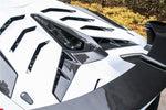  2011-2021 Lamborghini Aventador LP700 LP740 LP750 Coupe/Roadster SVJ Style Part DRY Carbon Fiber Engine Hood And Wing 