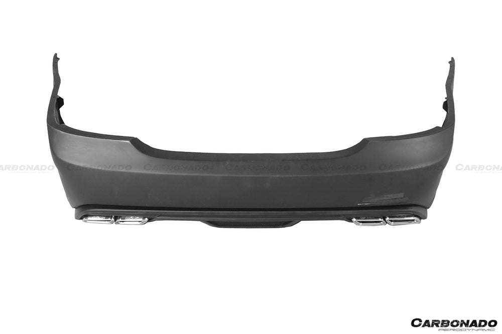 2007-2013 Mercedes Benz W221 S Class BK Style Rear Bumper - Carbonado