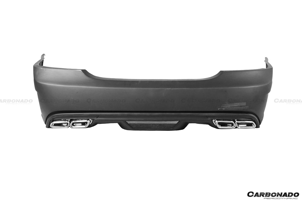 2007-2013 Mercedes Benz W221 S Class BK Style Rear Bumper - Carbonado