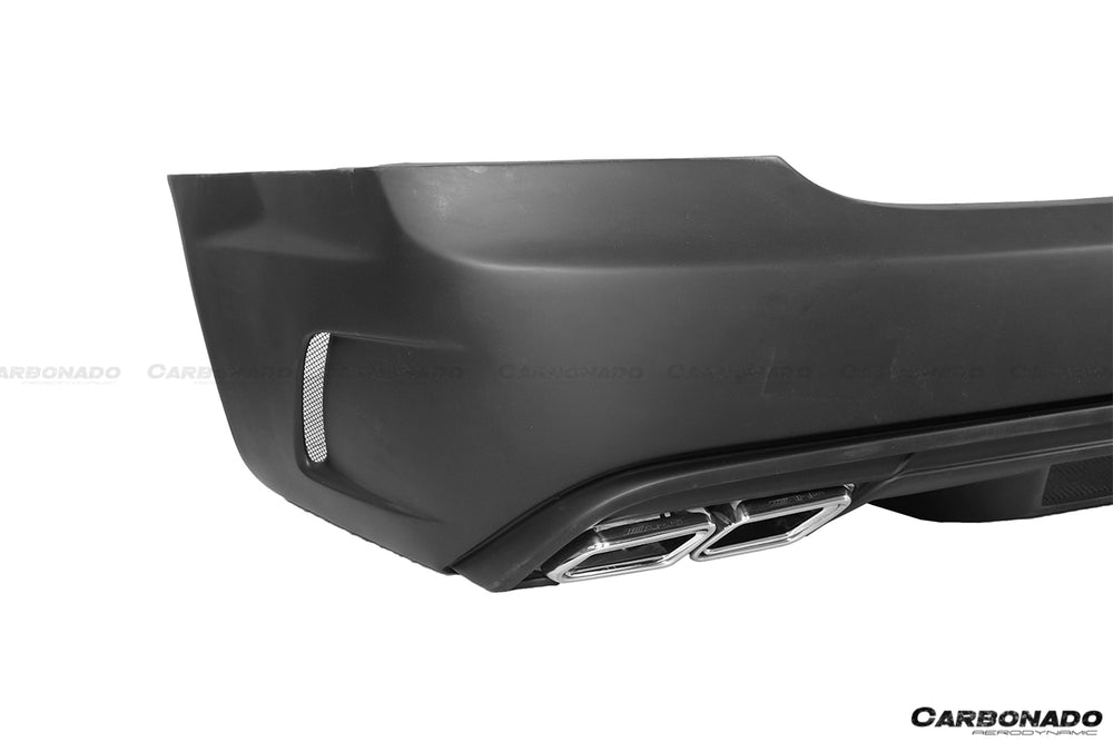 2007-2013 Mercedes Benz W221 S Class BK Style Rear Bumper - Carbonado