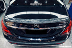  2014-2020 Mercedes Benz S Class W222 Sedan RT Style Carbon Fiber Trunk Spoiler - DarwinPRO Aerodynamics 