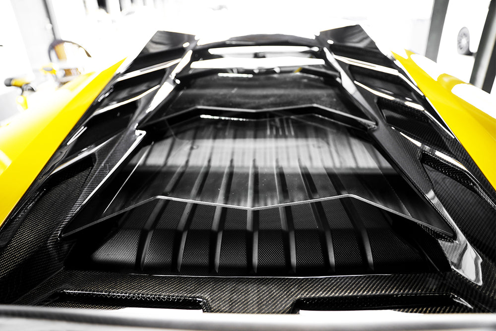 2015-2021 Lamborghini Huracan LP610/LP580 MSY Style Engine Trunk - Carbonado