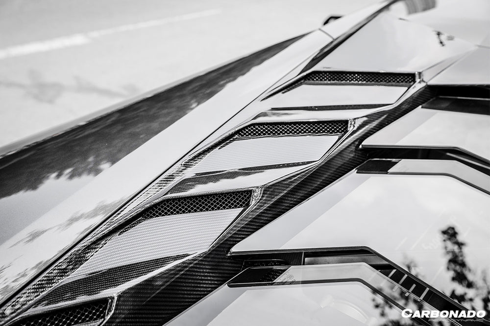 2015-2021 Lamborghini Huracan LP610/LP580 MSY Style Engine Trunk - Carbonado